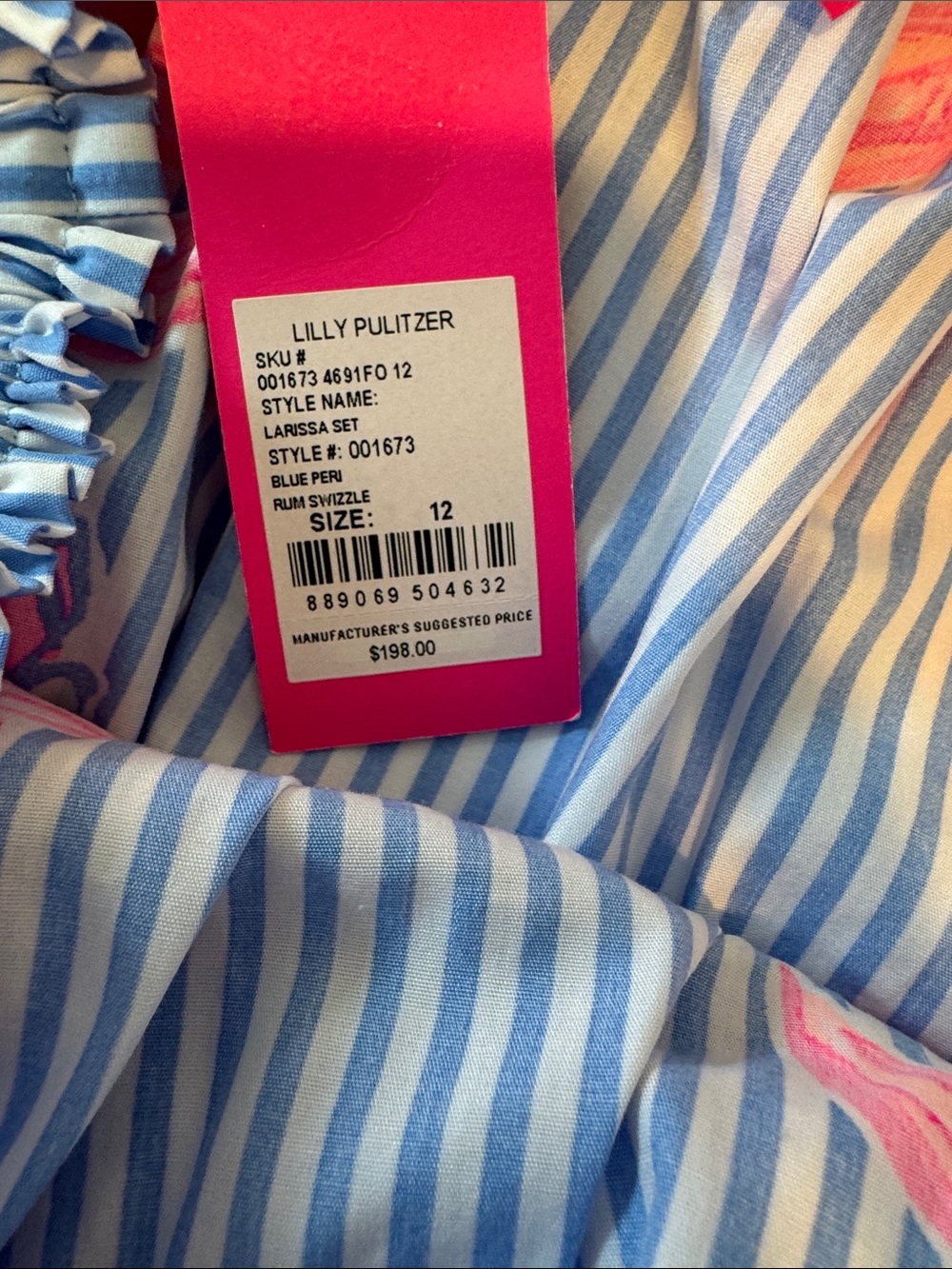 Lilly Pulitzer Larissa Striped Set - Picture 4 of 4